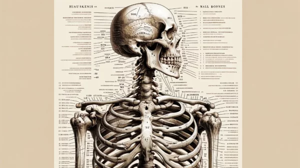 Wie viele Knochen hat ein Mensch